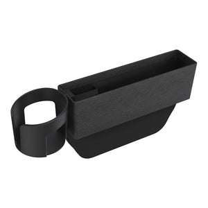 Auto Sitz Spalt Lagerung Box Slot Multi-funktion Organizer Auto Faltbare Stepp Tasse Halter Auto Innen Zubehör Auto Lagerung