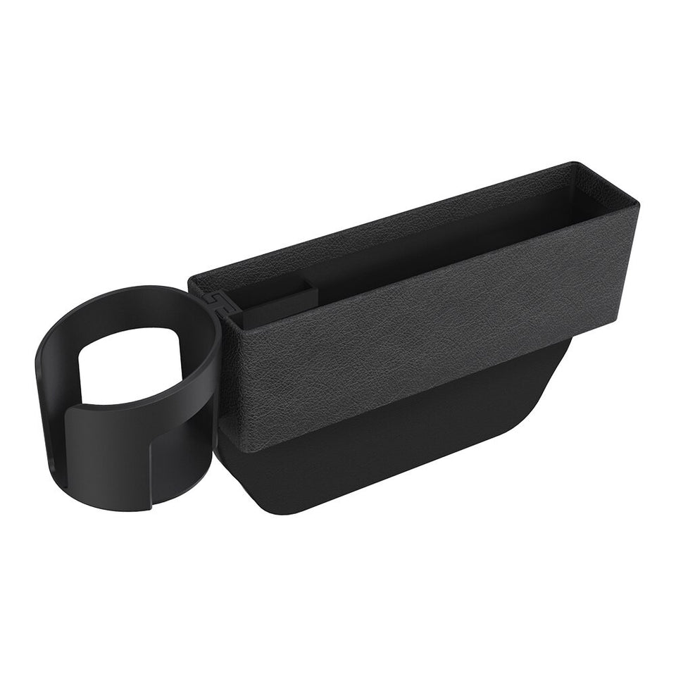 Auto Sitz Spalt Lagerung Box Slot Multi-funktion Organizer Auto Faltbare Stepp Tasse Halter Auto Innen Zubehör Auto Lagerung
