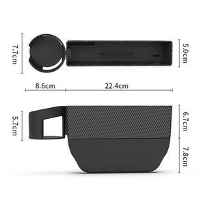 Auto Sitz Spalt Lagerung Box Slot Multi-funktion Organizer Auto Faltbare Stepp Tasse Halter Auto Innen Zubehör Auto Lagerung